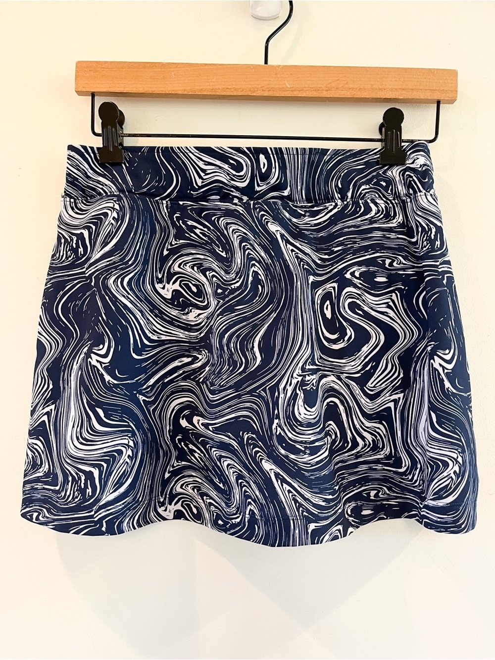 Prince Tennis Skort Navy White Swirl Size Small